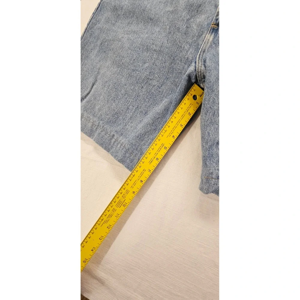 Wrangler Mens Relaxed Fit‎ Denim Shorts Light Wash Blue Cotton 606W3LT Size 42